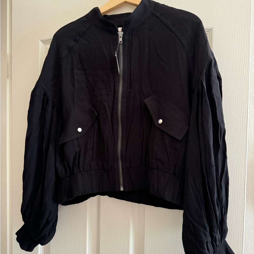 Free People bomber jacket size M.